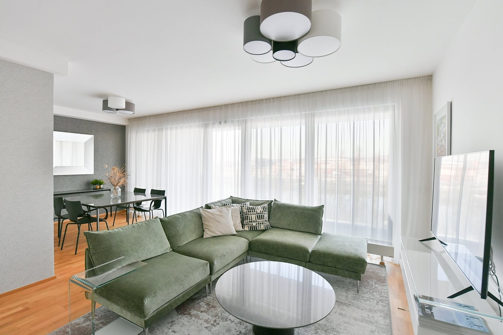 Za Karlínským přístavem, Karlín - Prague 8 | Rent, Apartment Two-bedroom (3+kk), 90 m²