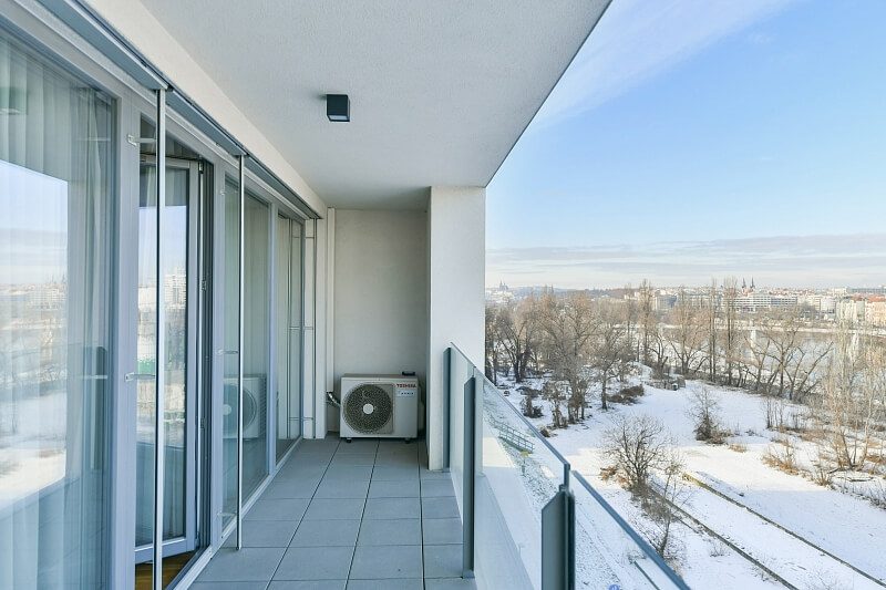 Za Karlínským přístavem, Karlín - Praha 8 | Pronájem, Byt 3+kk, 90 m²