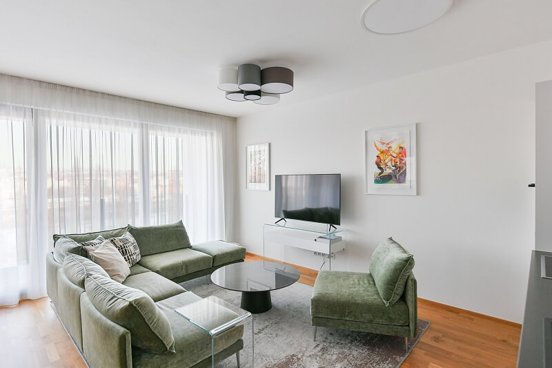 Za Karlínským přístavem, Karlín - Praha 8 | Pronájem, Byt 3+kk, 90 m²