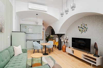 Vrtbova, Nusle - Prague 4 | Rent, Apartment Studio (1+kk), 61 m²