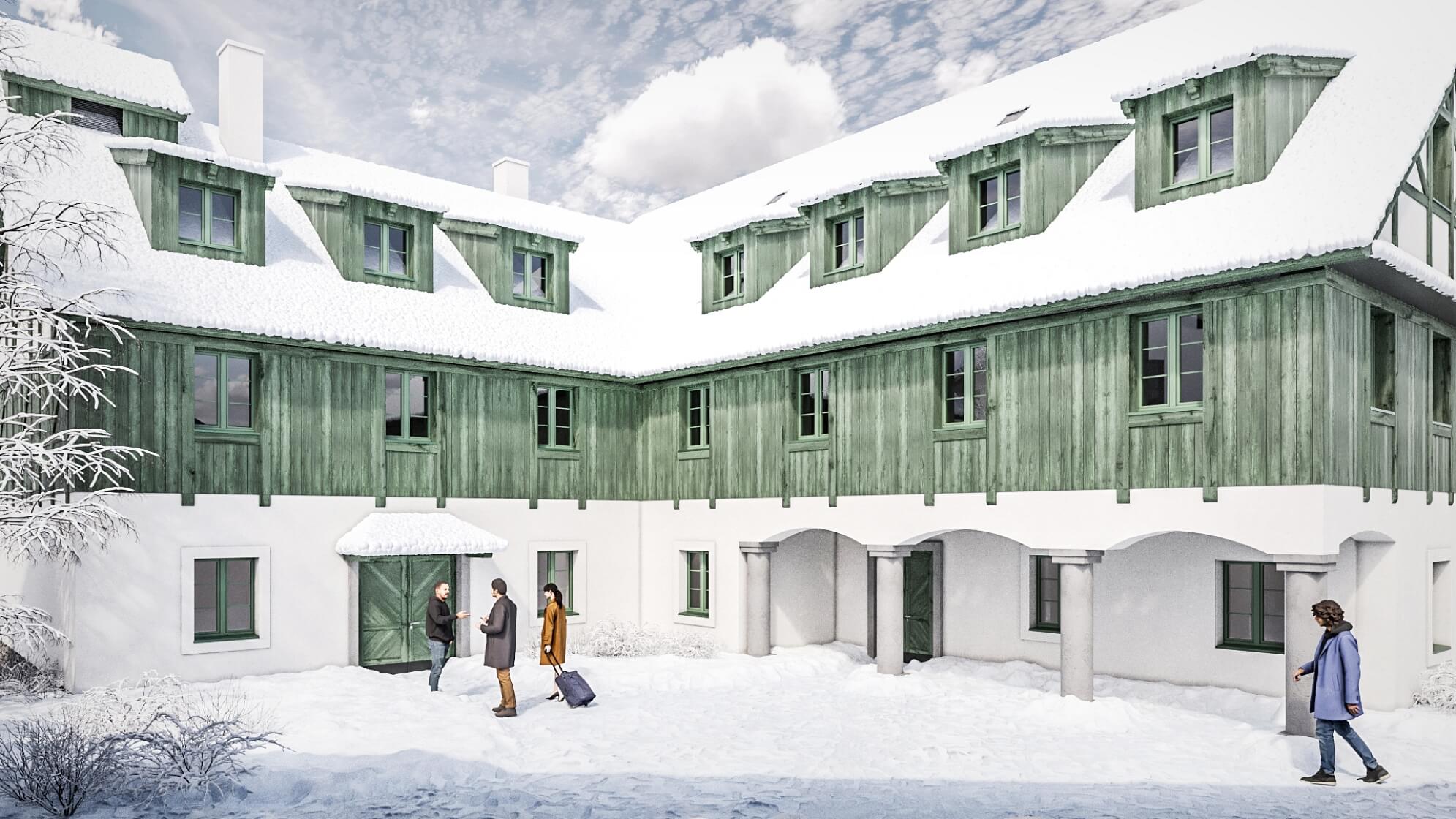 Boží Dar | Sale, Apartment Two-bedroom (3+kk), 83 m²