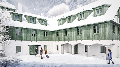 Boží Dar | Sale, Apartment Two-bedroom (3+kk), 83 m²