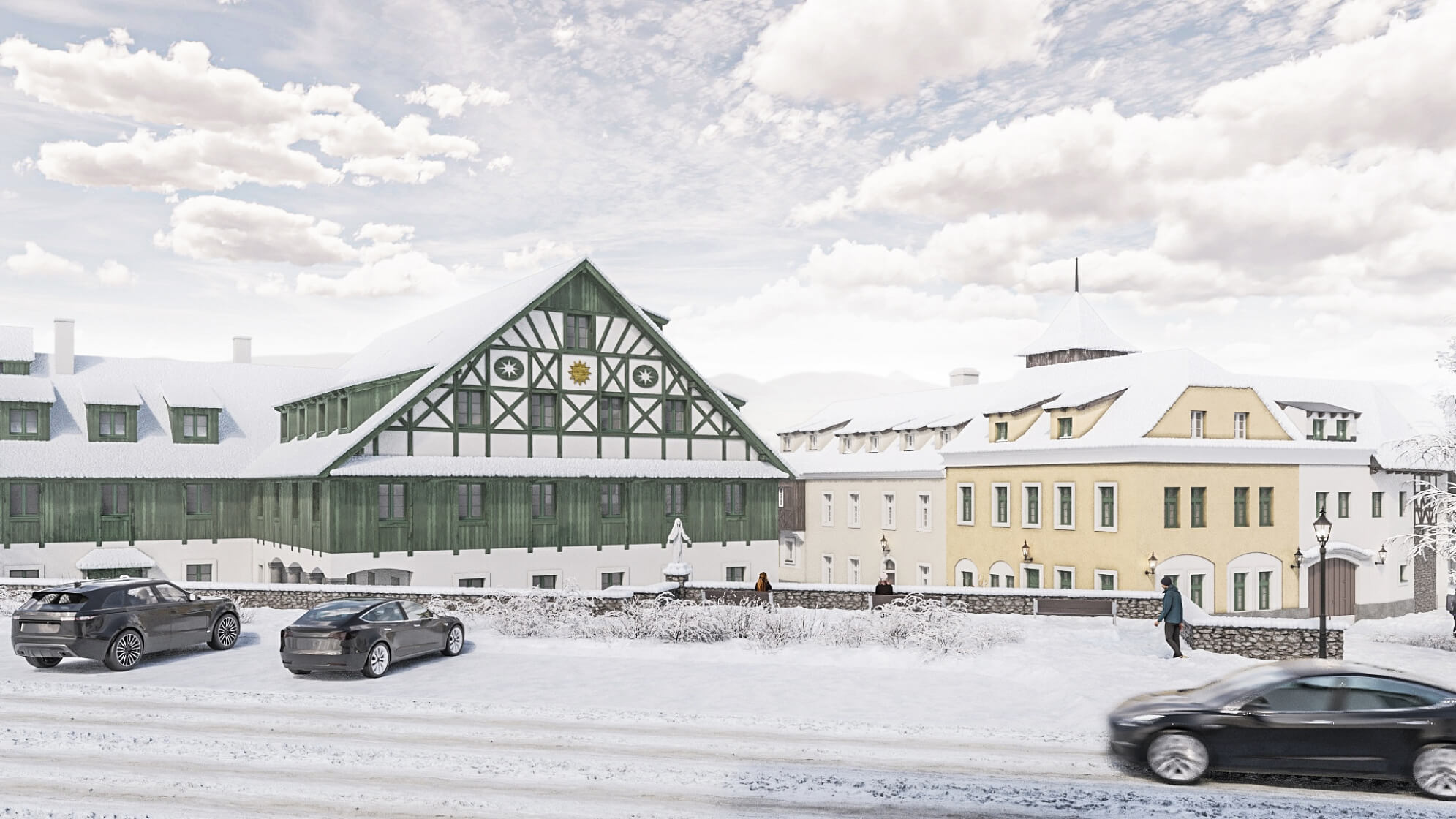 Boží Dar | Sale, Apartment One-bedroom (2+kk), 52 m²