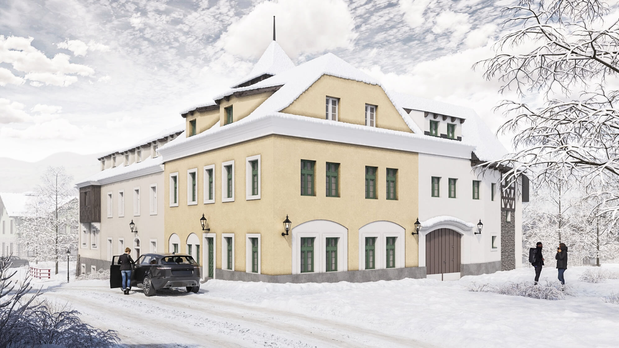 Boží Dar | Sale, Apartment Two-bedroom (3+kk), 95 m²