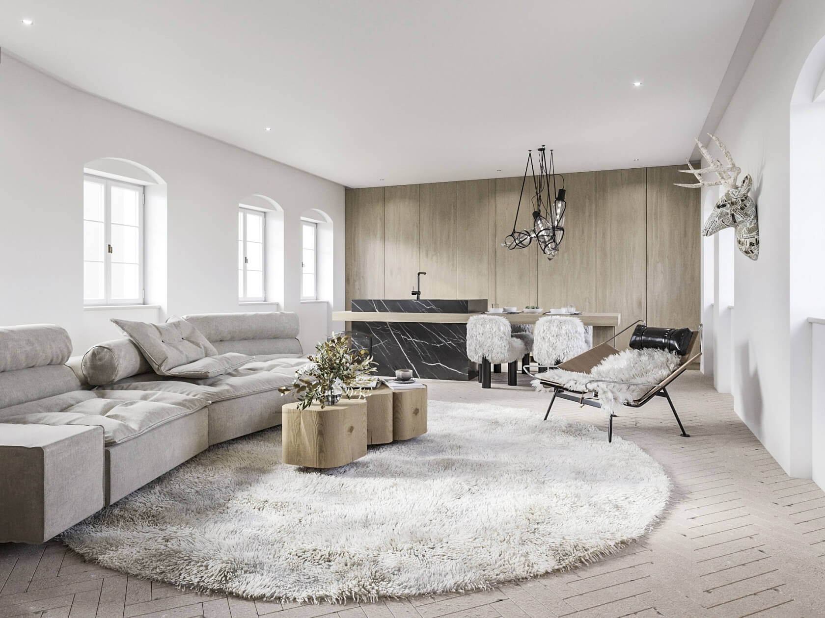 Boží Dar | Sale, Apartment One-bedroom (2+kk), 61 m²