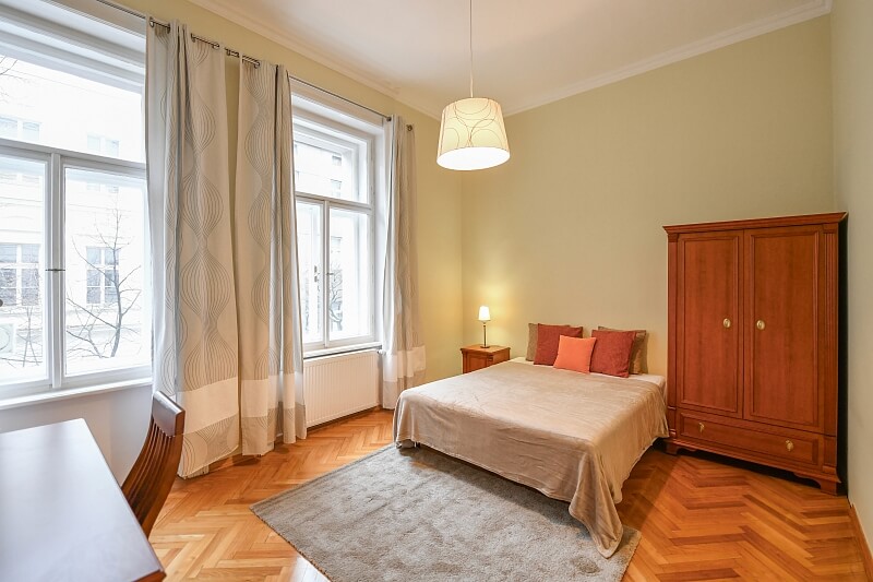 Belgická, Vinohrady - Prague 2 | Rent, Apartment Two-bedroom (3+kk), 96 m²