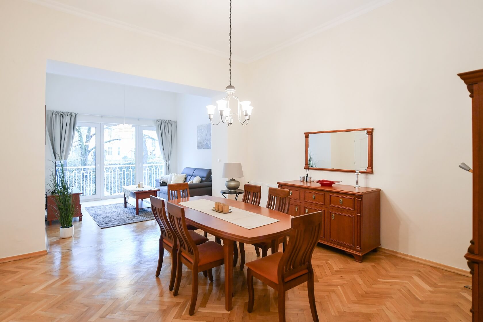Belgická, Vinohrady - Prague 2 | Rent, Apartment Two-bedroom (3+kk), 96 m²