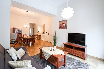 Belgická, Vinohrady - Prague 2 | Rent, Apartment Two-bedroom (3+kk), 96 m²