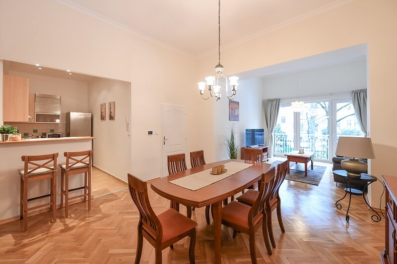 Belgická, Vinohrady - Prague 2 | Rent, Apartment Two-bedroom (3+kk), 96 m²