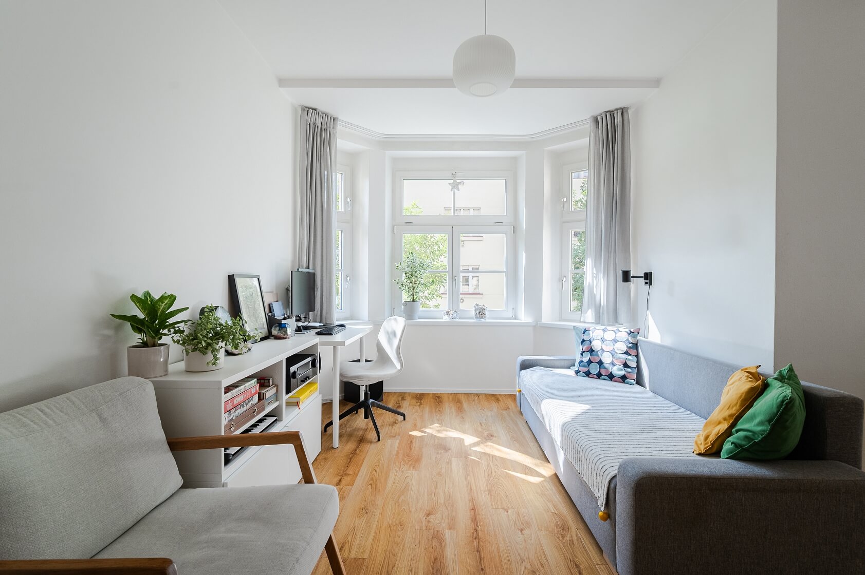 Žerotínova, Žižkov - Prague 3 | Rent, Apartment One-bedroom (2+kk), 59 m²