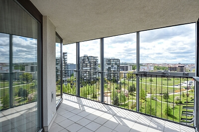 Ke kapslovně, Žižkov - Prague 3 | Rent, Apartment One-bedroom (2+kk), 88 m²