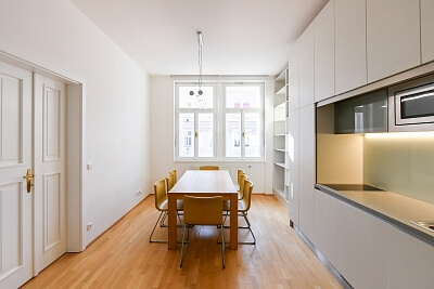Kubelíkova, Žižkov - Prague 3 | Rent, Apartment Two-bedroom (3+1), 111 m²