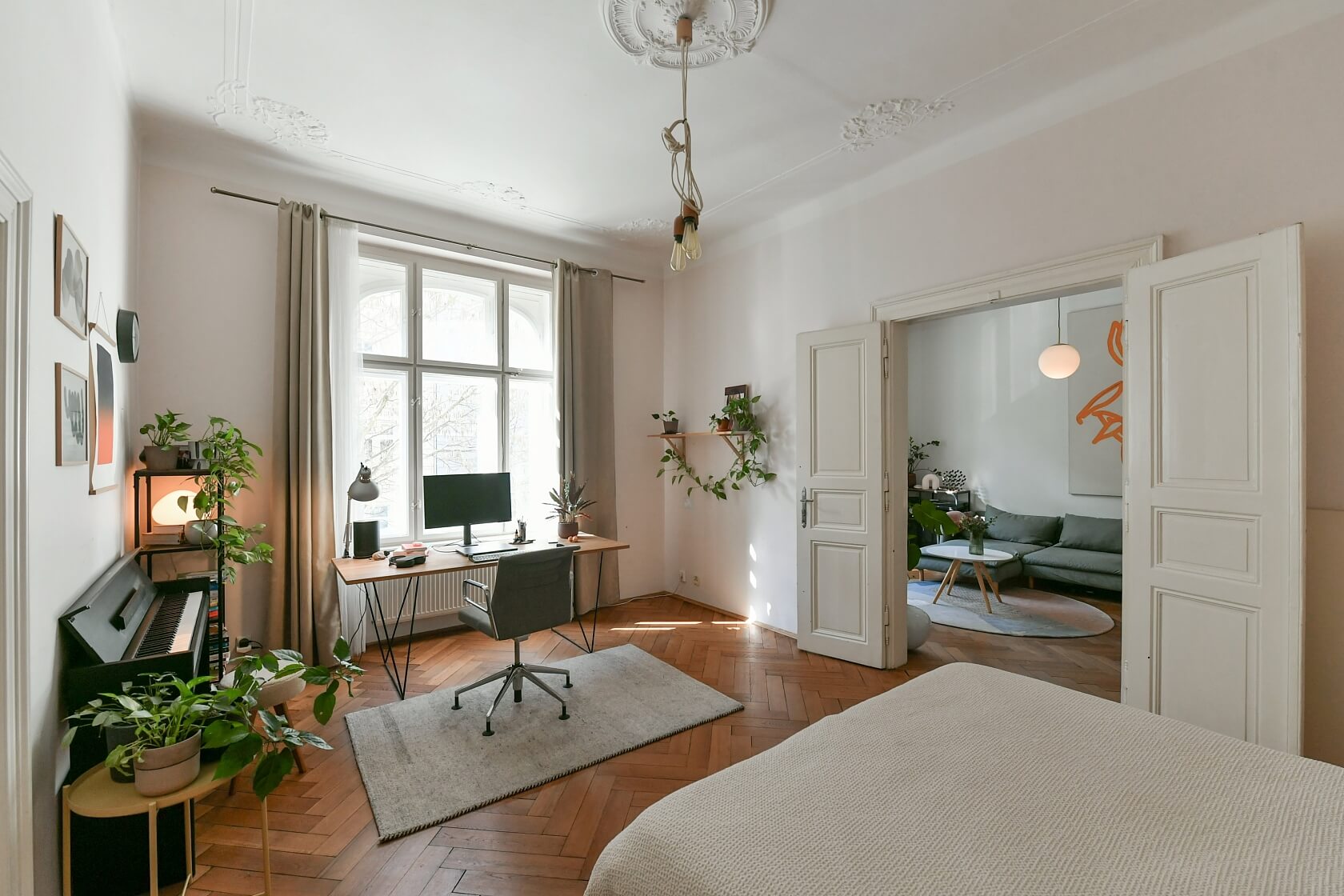 Urxova, Karlín - Prague 8 | Rent, Apartment Two-bedroom (3+1), 92 m²