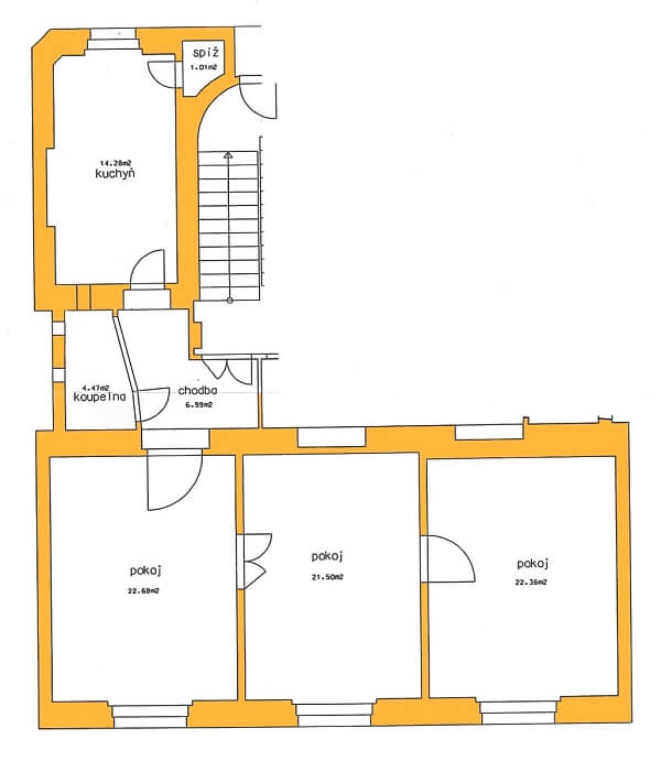 Půdorys 1