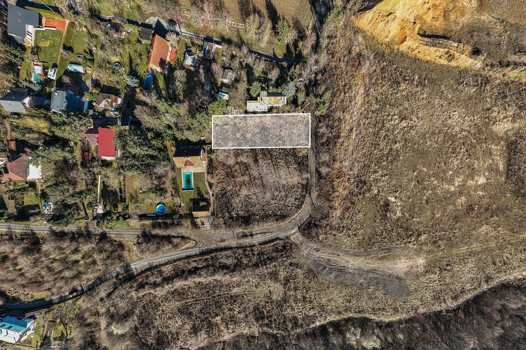 Na Pískách, Černošice - Praha-západ | Prodej, Pozemek, 1 120 m²