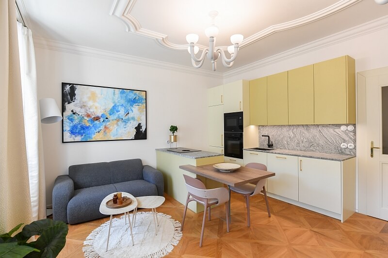 Nosticova, Malá Strana - Praha 1 | Pronájem, Byt 1+kk, 39 m²