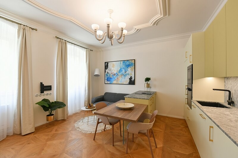 Nosticova, Malá Strana - Praha 1 | Pronájem, Byt 1+kk, 39 m²