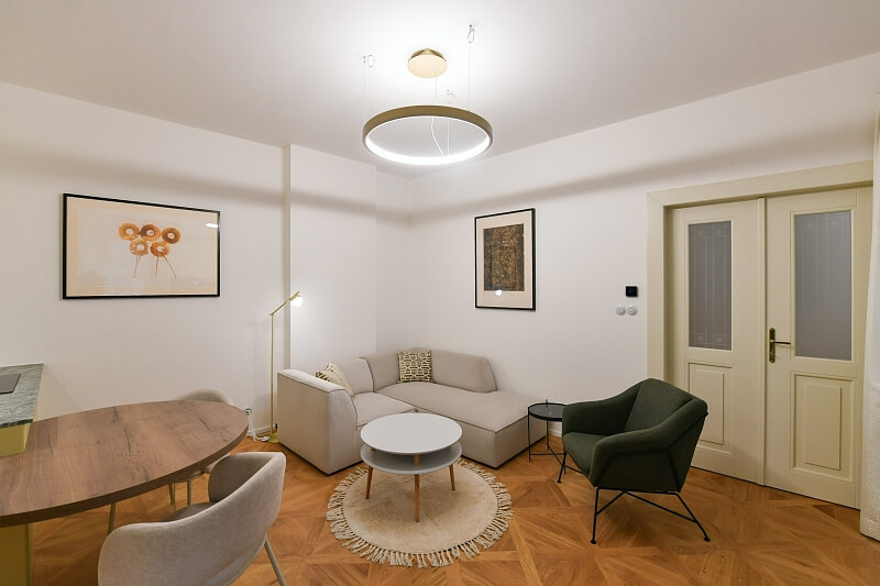 Nosticova, Malá Strana - Prague 1 | Rent, Apartment One-bedroom (2+kk), 44 m²