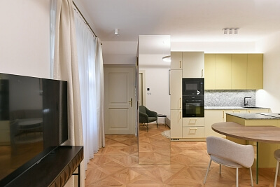 Nosticova, Malá Strana - Praha 1 | Pronájem, Byt 2+kk, 44 m²