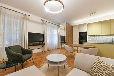 Nosticova, Malá Strana - Praha 1 | Pronájem, Byt 2+kk, 44 m²