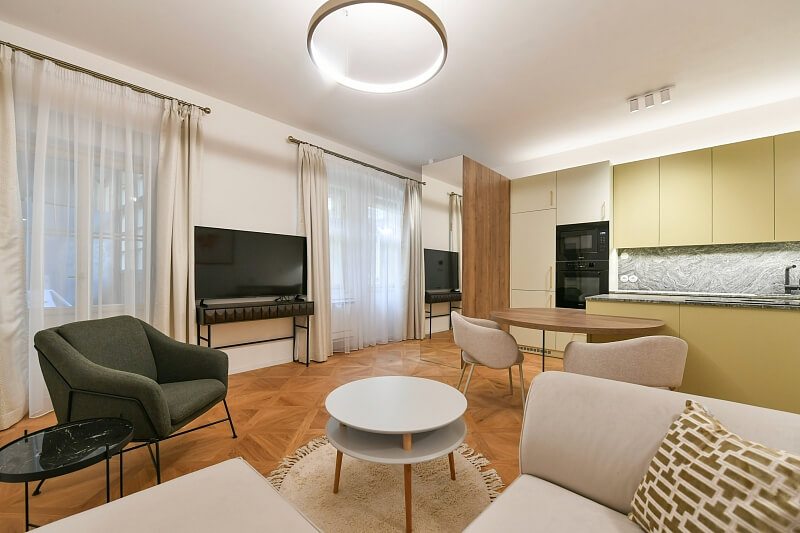 Nosticova, Malá Strana - Praha 1 | Pronájem, Byt 2+kk, 44 m²