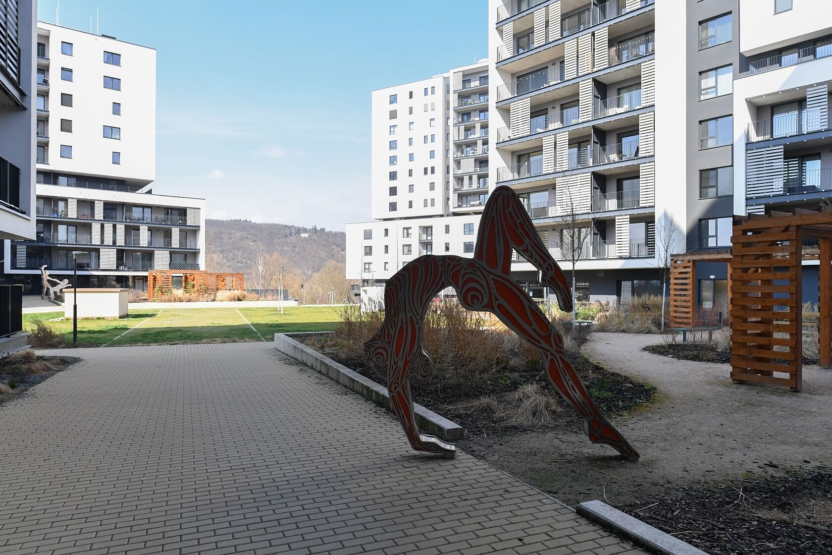 Mezi vodami, Modřany - Prague 4 | Rent, Apartment Studio (1+kk), 39 m²