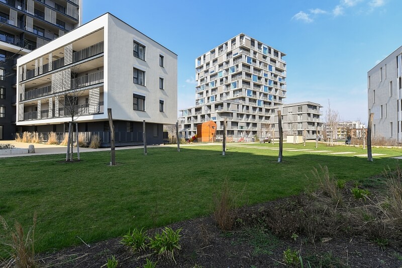 Mezi vodami, Modřany - Prague 4 | Rent, Apartment Studio (1+kk), 39 m²