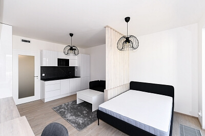 Mezi vodami, Modřany - Prague 4 | Rent, Apartment Studio (1+kk), 40 m²