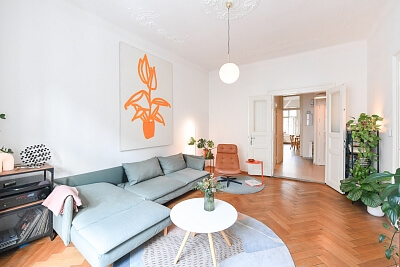 Urxova, Karlín - Prague 8 | Rent, Apartment Two-bedroom (3+1), 92 m²