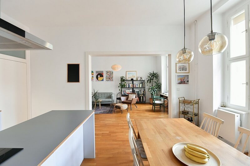 Jana Zajíce, Bubeneč - Praha 7 | Pronájem, Byt 3+kk, 91 m²