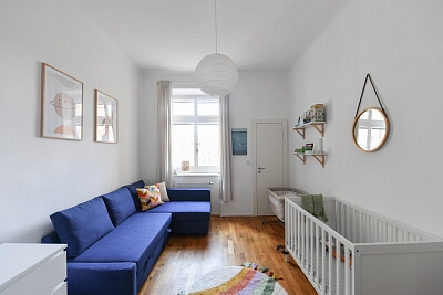 Jana Zajíce, Bubeneč - Praha 7 | Pronájem, Byt 3+kk, 91 m²