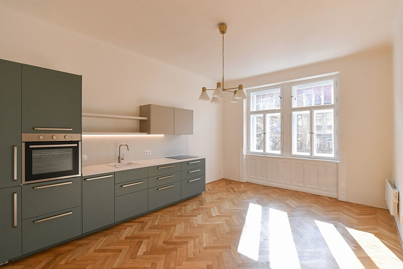 Čechova, Bubeneč - Prague 7 | Rent, Apartment One-bedroom (2+kk), 56 m²