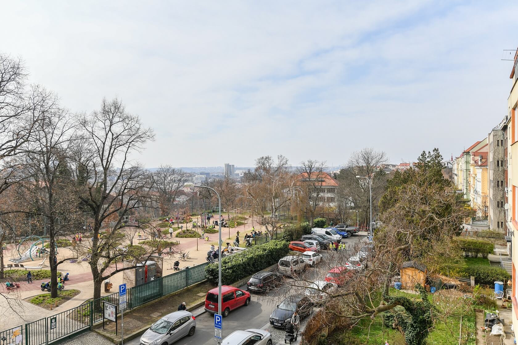 Korunní, Vinohrady - Prague 10 | Rent, Apartment One-bedroom (2+kk), 61 m²