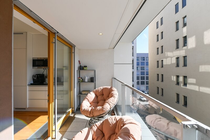 Za Karlínským přístavem, Karlín - Prague 8 | Rent, Apartment Two-bedroom (3+kk), 80 m²