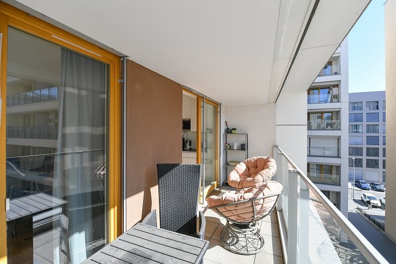 Za Karlínským přístavem, Karlín - Prague 8 | Rent, Apartment Two-bedroom (3+kk), 80 m²