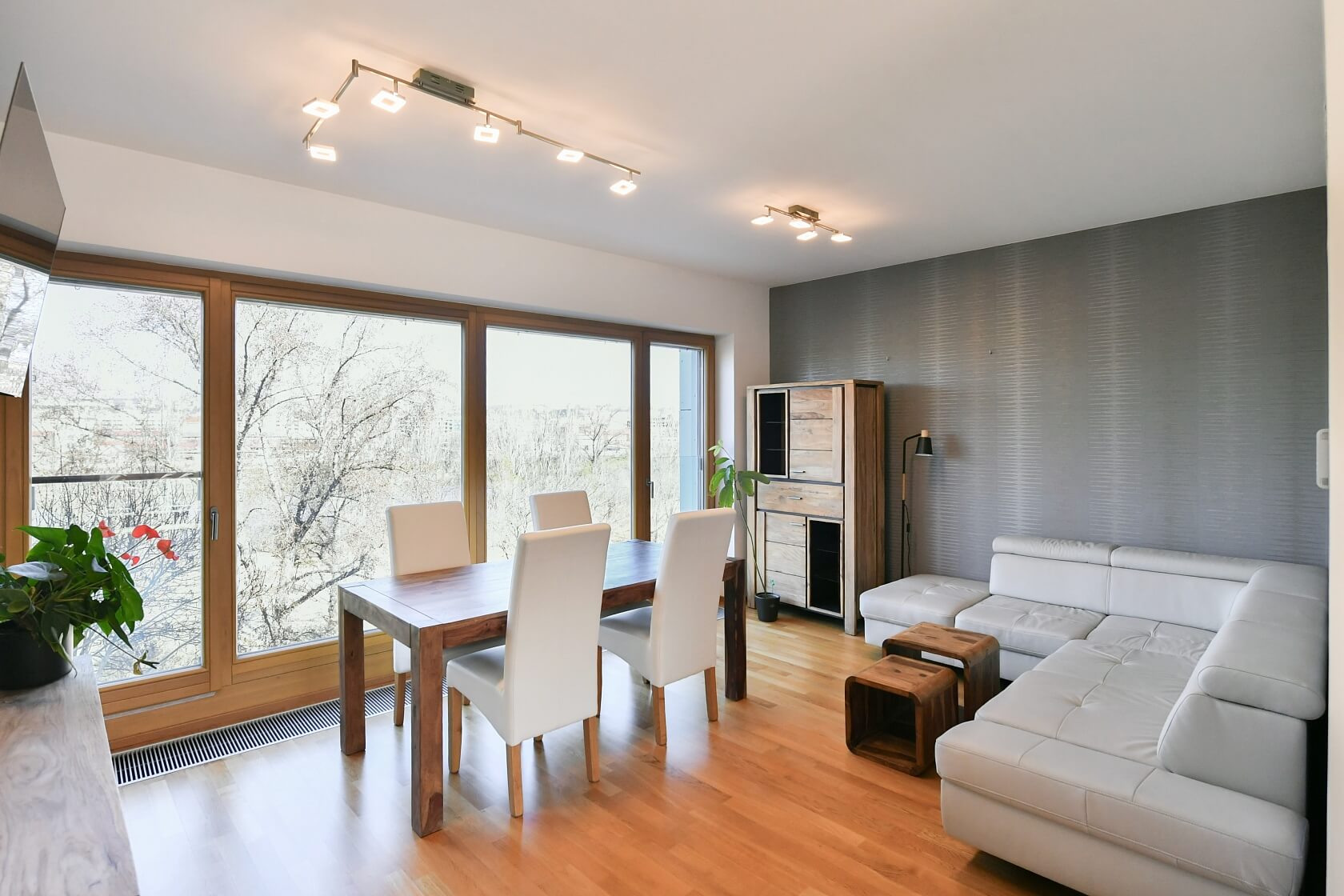 Za Karlínským přístavem, Karlín - Prague 8 | Rent, Apartment Two-bedroom (3+kk), 80 m²