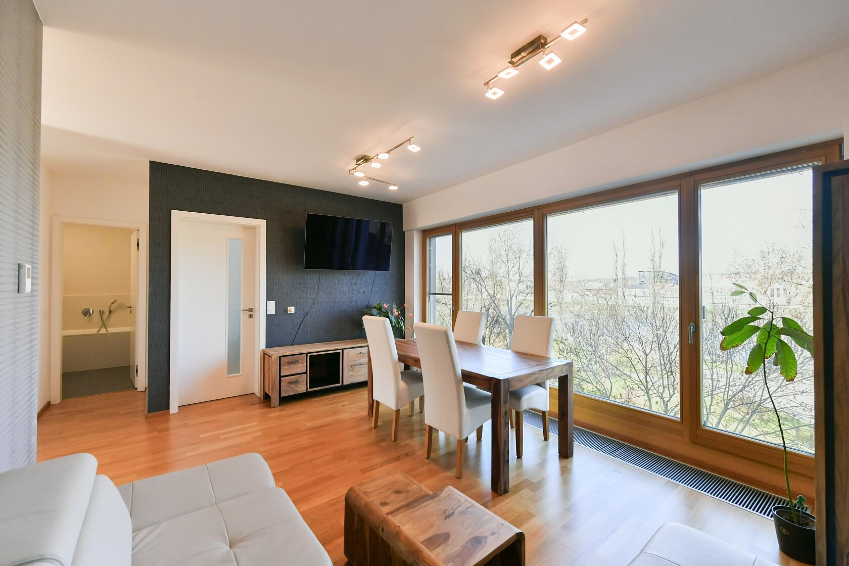 Za Karlínským přístavem, Karlín - Praha 8 | Pronájem, Byt 3+kk, 80 m²