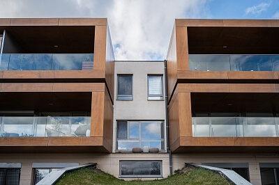 Mezitraťová, Hrdlořezy - Prague 9 | Rent, Apartment One-bedroom (2+kk), 53 m²