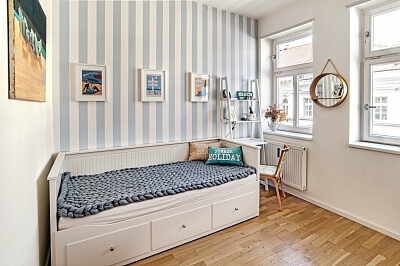 Vlkova, Žižkov - Prague 3 | Rent, Apartment Two-bedroom (3+kk), 56 m²