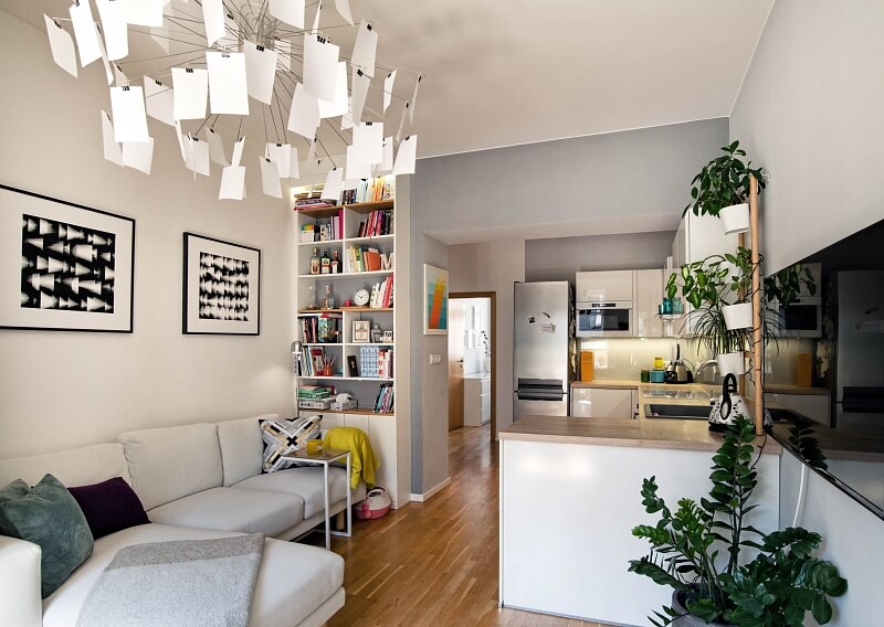 Vlkova, Žižkov - Prague 3 | Rent, Apartment Two-bedroom (3+kk), 56 m²