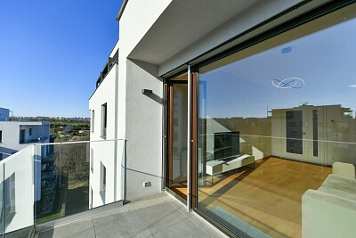 Učňovská, Hrdlořezy - Prague 9 | Rent, Apartment Two-bedroom (3+kk), 85 m²