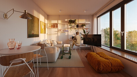 Novodvorská, Braník - Prague 4 | Sale, Apartment Studio (1+kk), 19 m²