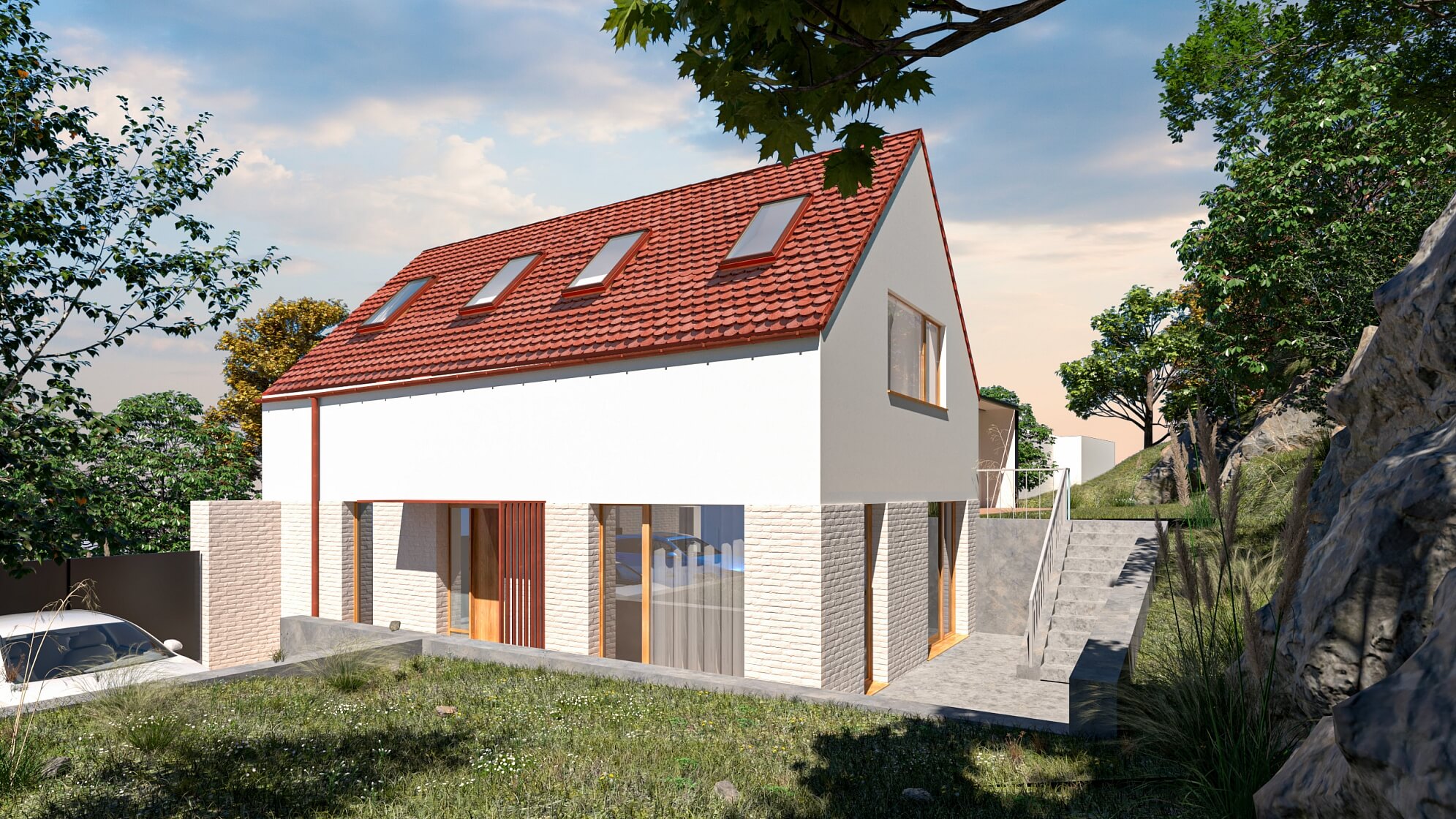 V Podskalí, Vinoř - Prague 9 | Sale, Land, 650 m²