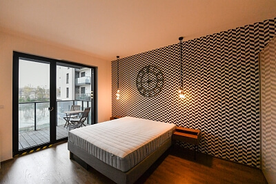 Sanderova, Holešovice - Prague 7 | Rent, Apartment One-bedroom (2+kk), 64 m²