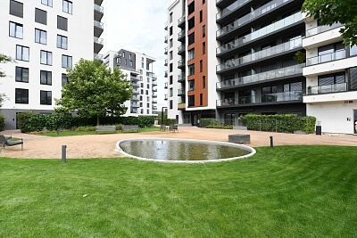 Sanderova, Holešovice - Prague 7 | Rent, Apartment One-bedroom (2+kk), 64 m²