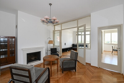 Milady Horákové, Bubeneč - Prague 7 | Rent, Apartment Two-bedroom (3+1), 131 m²