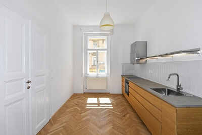 Řipská, Vinohrady - Prague 3 | Rent, Apartment Two-bedroom (3+1), 92 m²