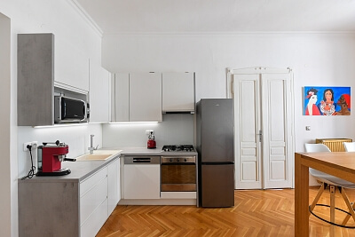 Kodaňská, Vršovice - Prague 10 | Rent, Apartment One-bedroom (2+1), 75 m²