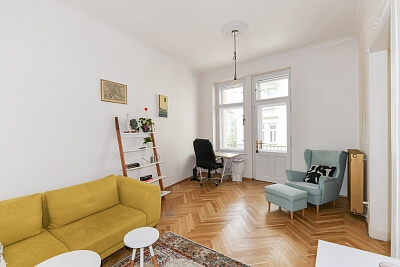 Kodaňská, Vršovice - Prague 10 | Rent, Apartment One-bedroom (2+1), 75 m²