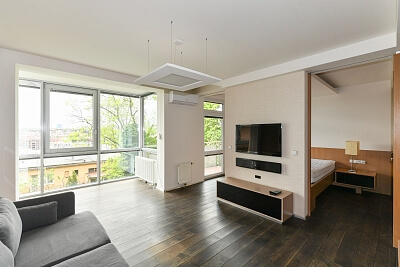U Zvonařky, Vinohrady - Prague 2 | Rent, Apartment One-bedroom (2+kk), 62 m²